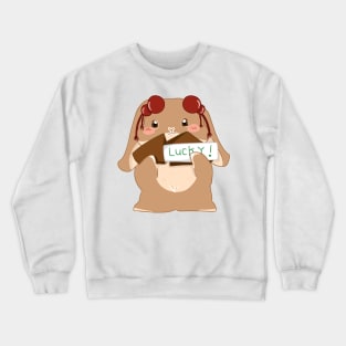 Holland Lop Rabbit Year | Lucky Bailey | Bunniesmee Crewneck Sweatshirt